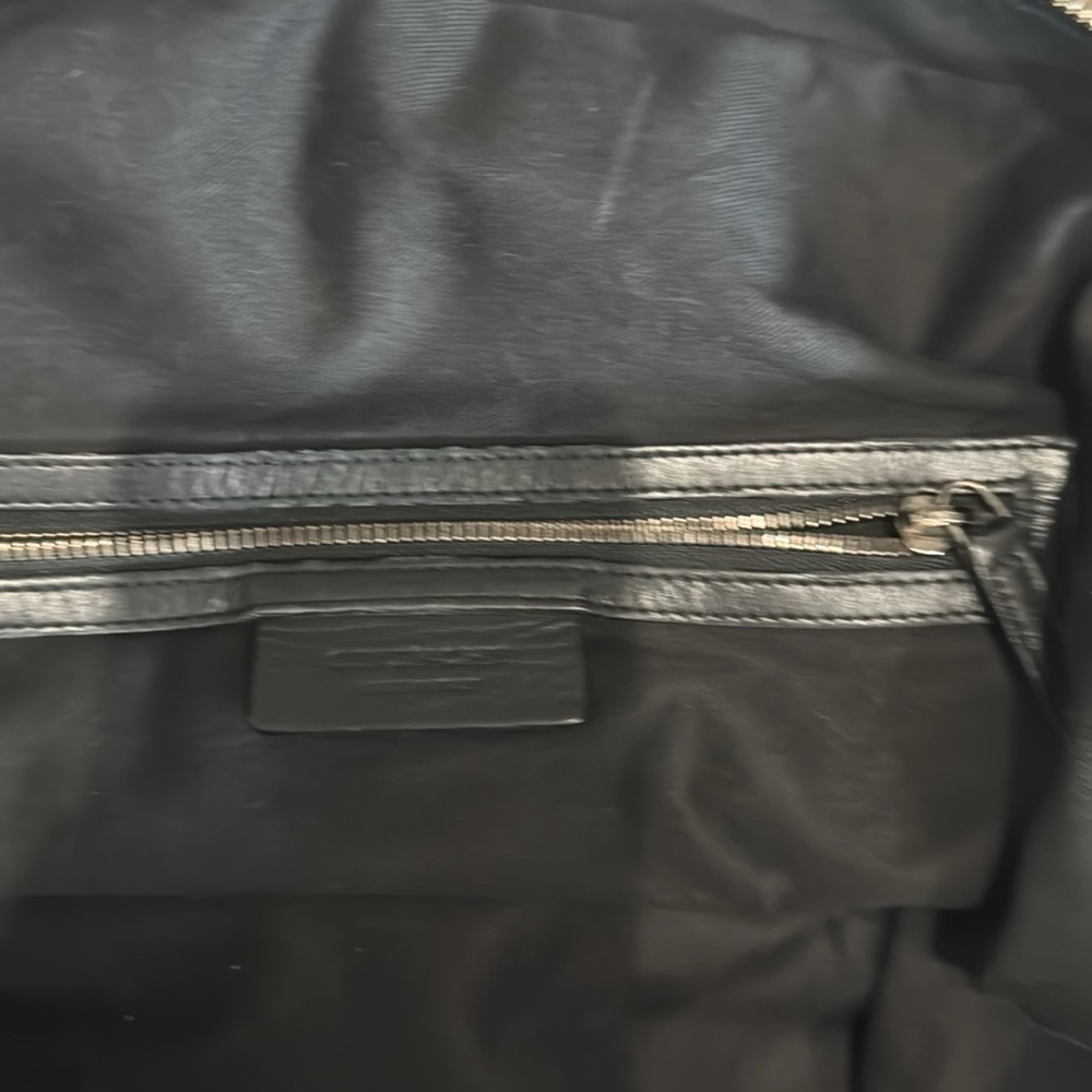 Givenchy Black Leather Nightingale Satchel Designer Handbag - Picture 5 of 8